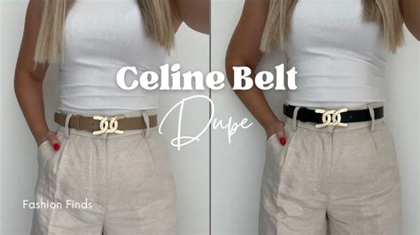 fake celine belt|celine dupe belt.